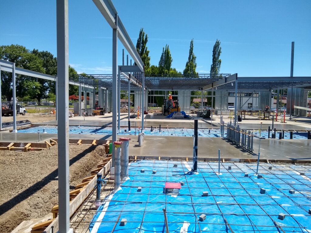 Marion County Juvenile Services Building electrical underground project in Salem, Oregon